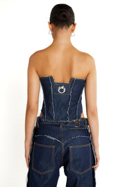 POINT RAW SEAM CORSET