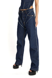 BAGGY RAW SEAM JEAN