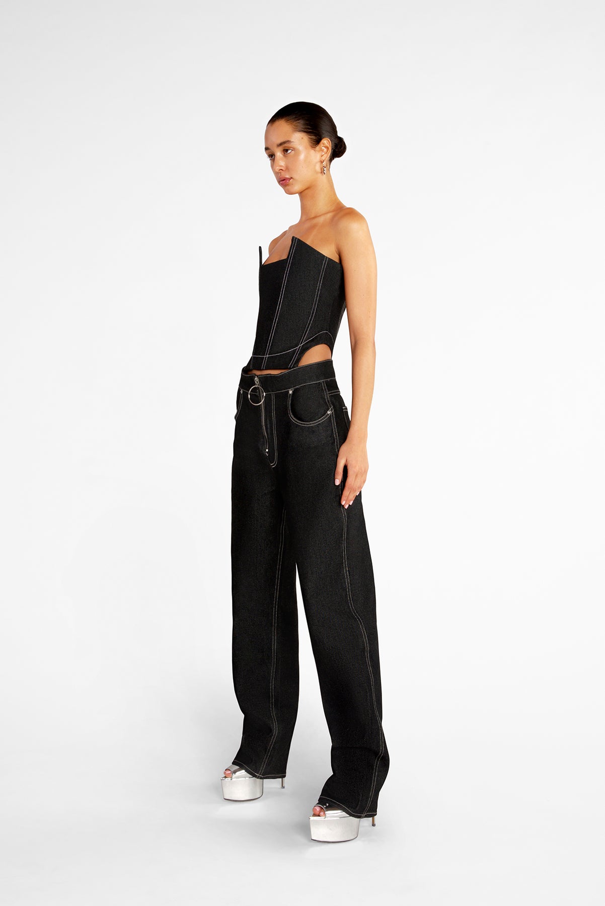 High-Waisted Baggy Jeans – Dior Carter